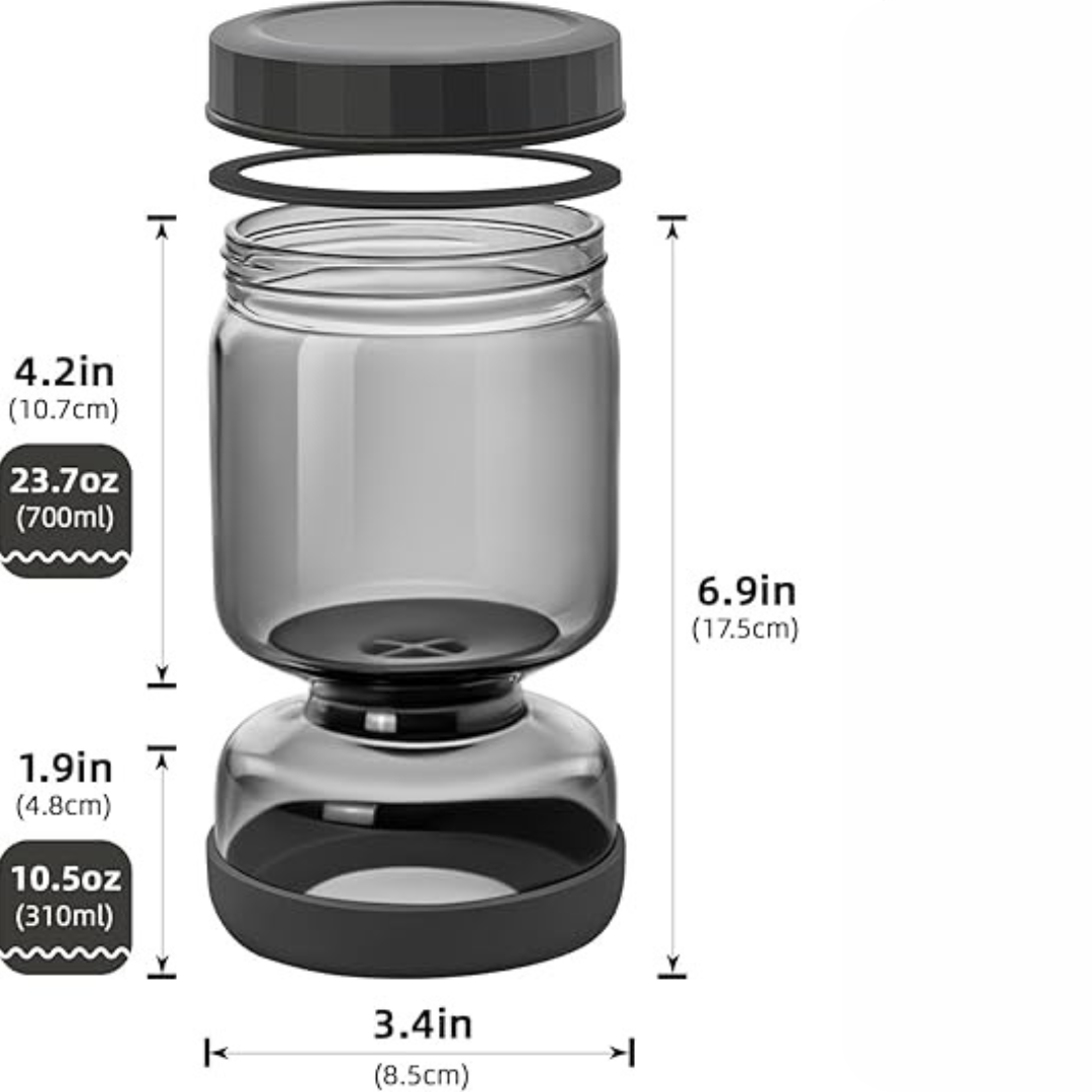 Tarro para aceitunas y pepinillos